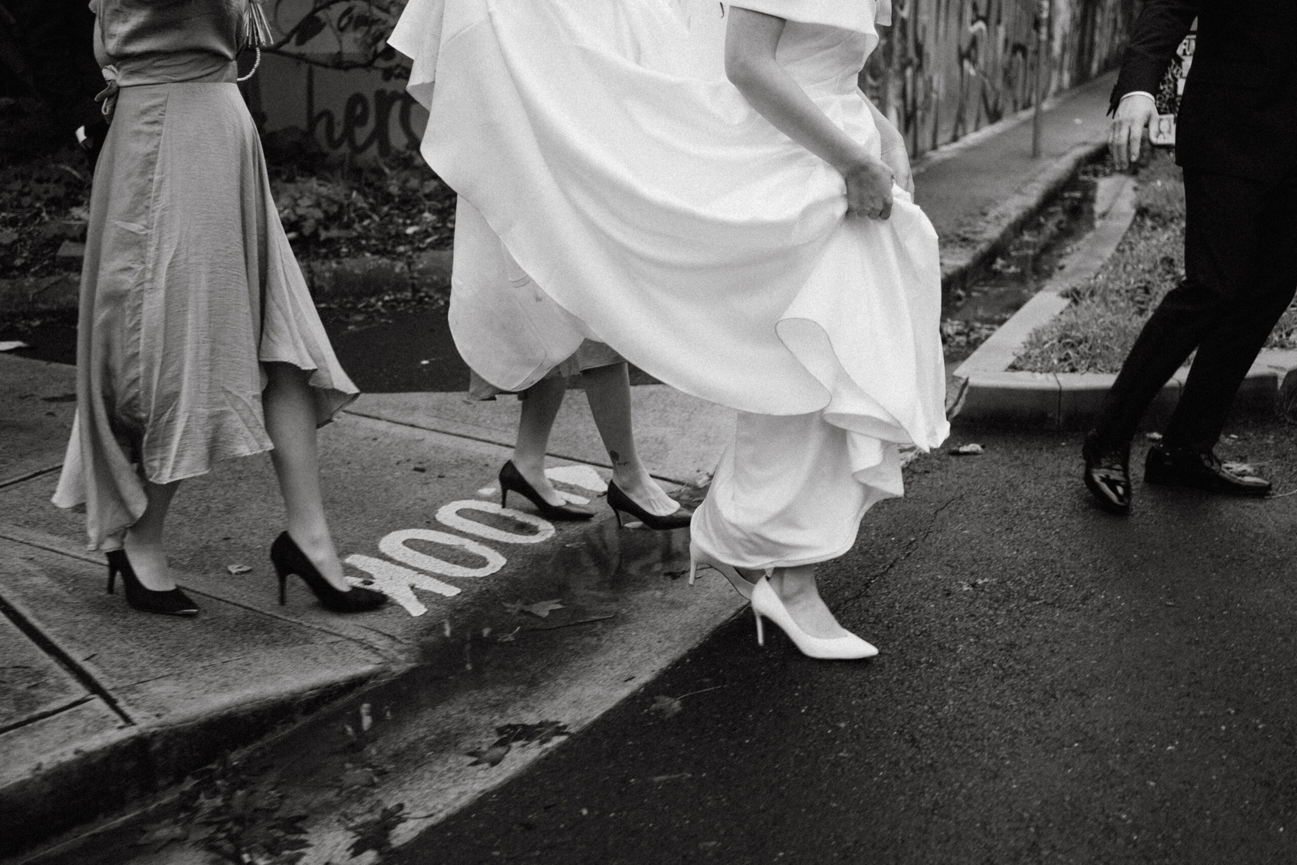 Wedding photography at Camperdown Commons in Inner West