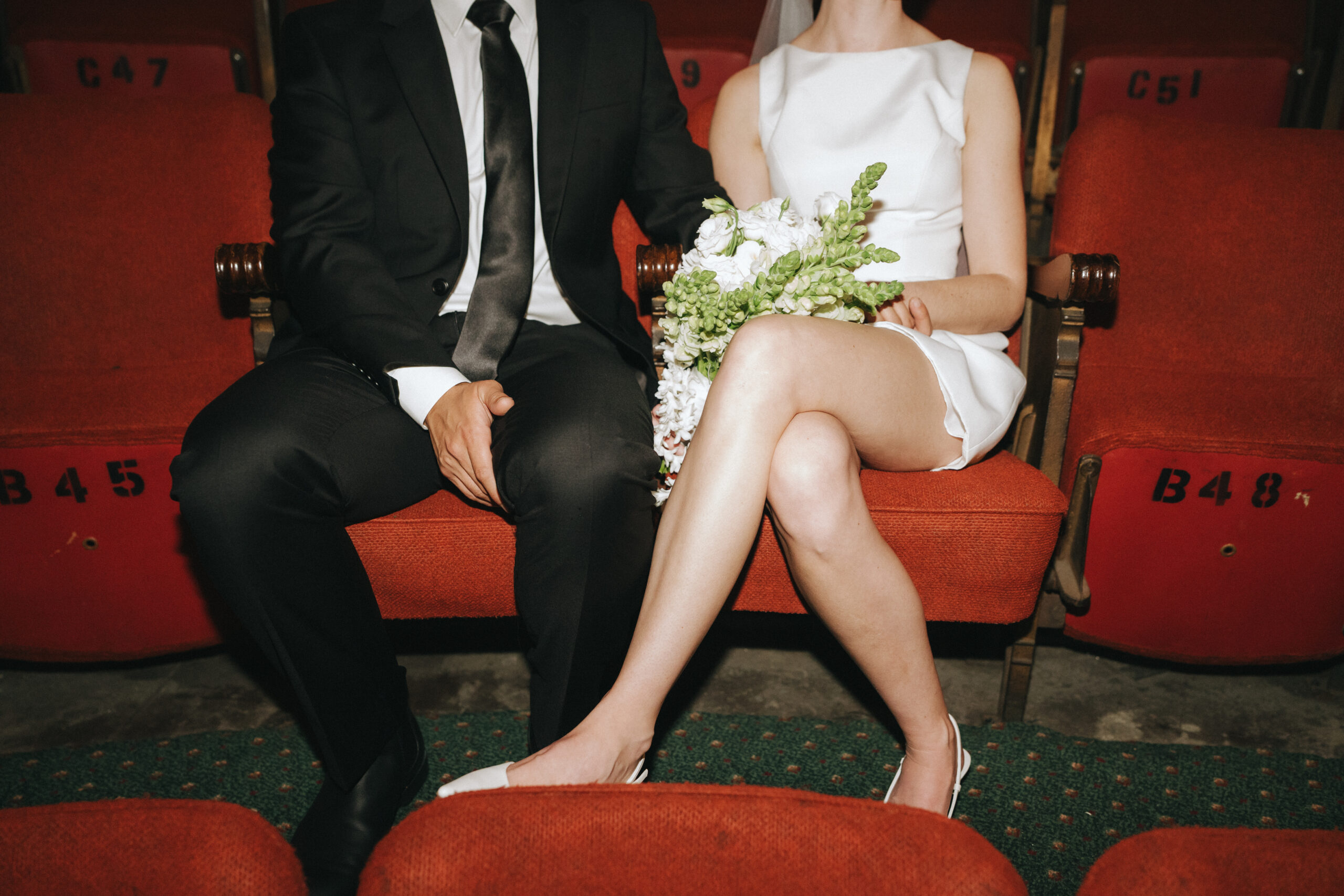 ntimate micro wedding ceremony at Newcastle City Hall