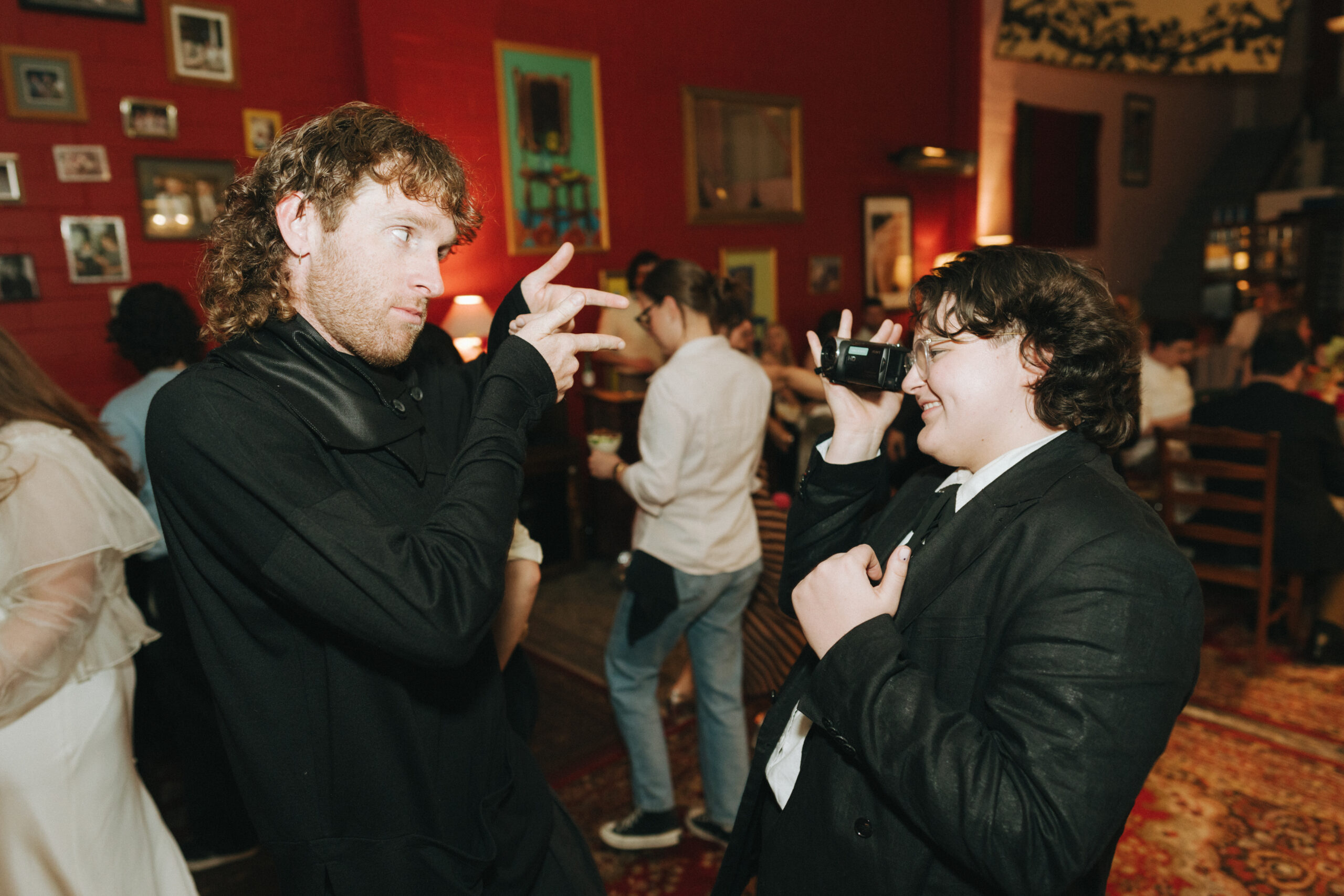 wedding on camcorders