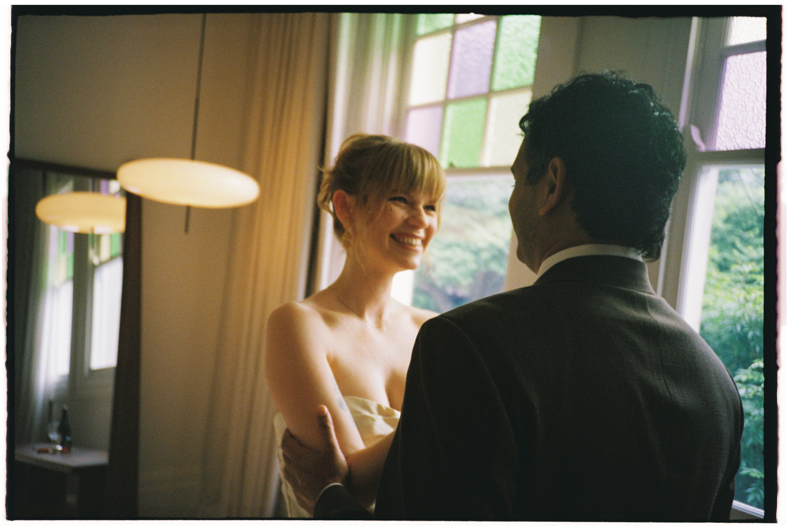 Wedding day on film